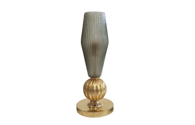 Angelica Table Lamp – Gold & Transparent
