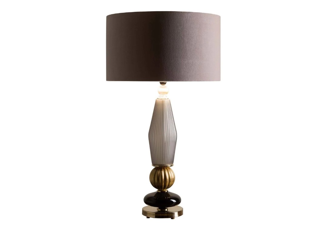 Cary Table Lamp - Black & Gold