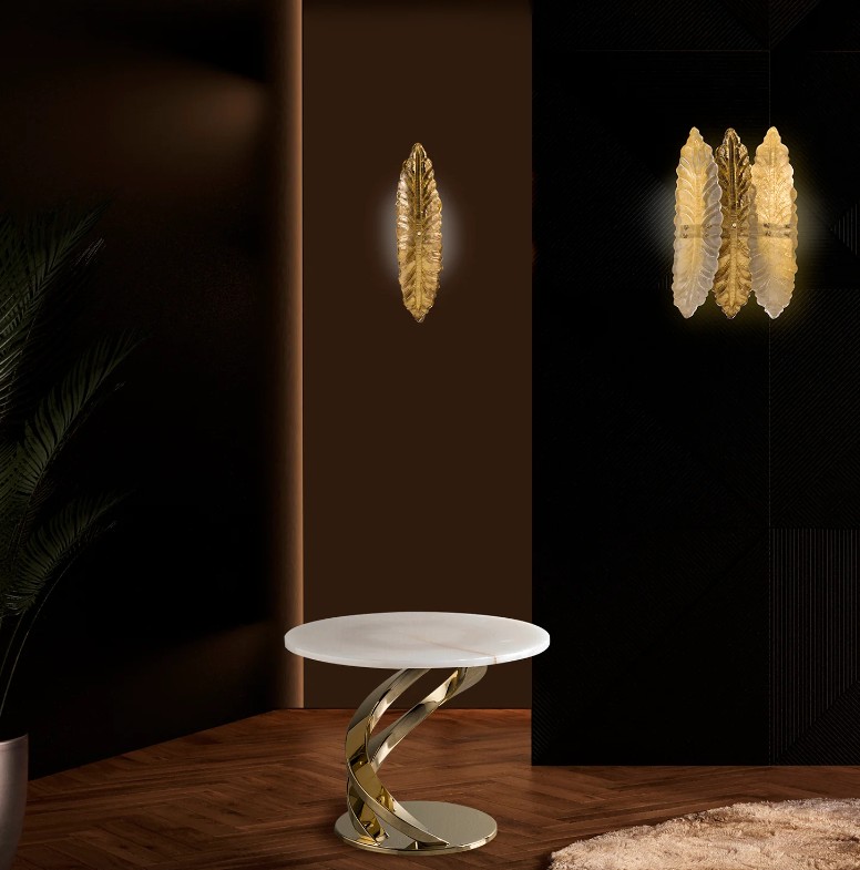 Cher Small Wall Light - Gold - obrazek 2