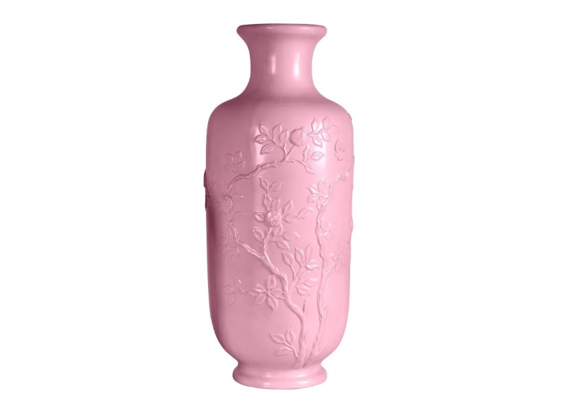 Dafne Small Vase - Pink & Gold