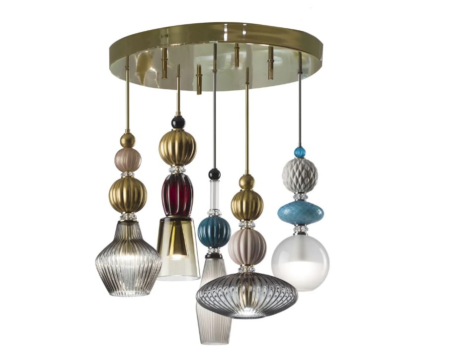 Divas Chandelier - 5 Lights