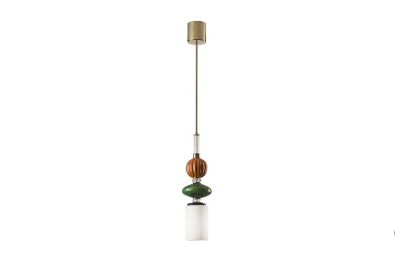 Divas Greta Pendant Light – Green & Mango