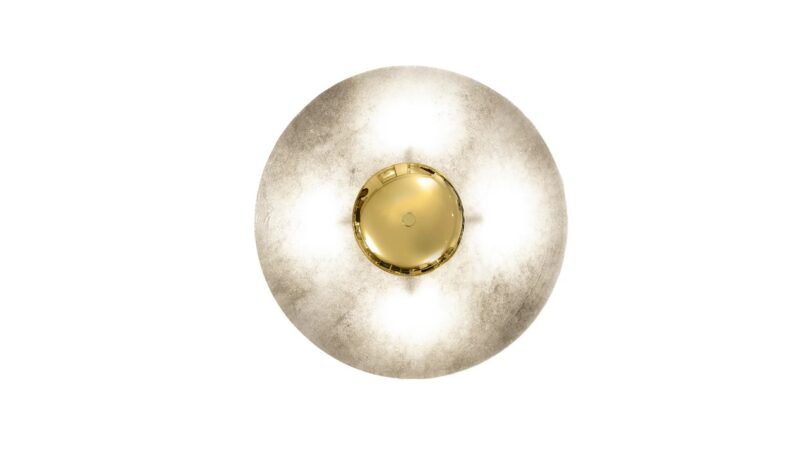 Maya Ceiling Light – 4 Lights – Gold & Trasparent