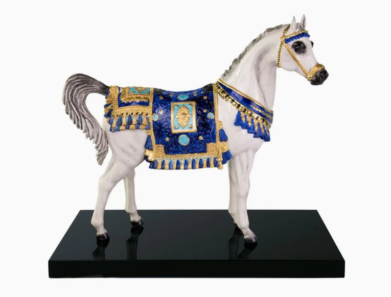 Al Rammah Arabic Horse – Blue