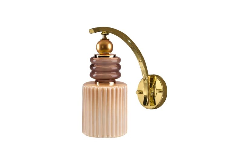 Lolite Silvy Wall Light – Brown