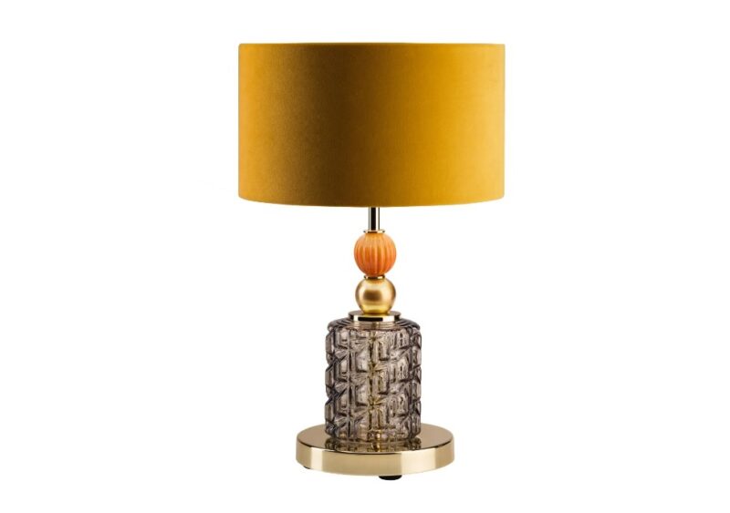 Lolite Clotilde Table Lamp – Orange & Transparent