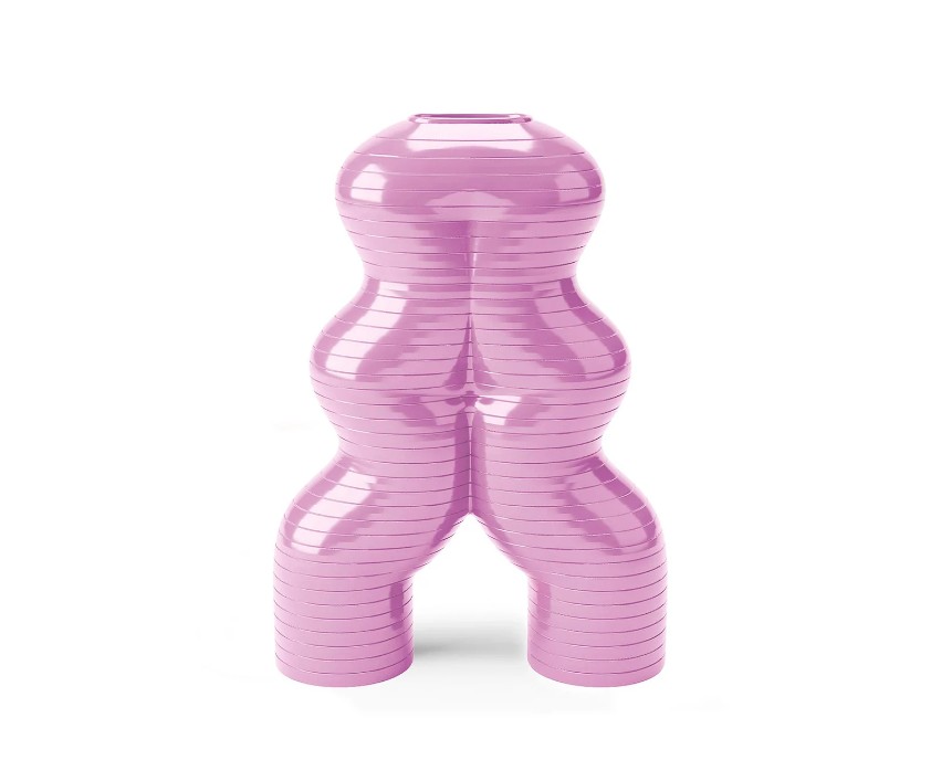 Let'S Dance By Elena Trevisan Small Vase - Black - obrazek 3