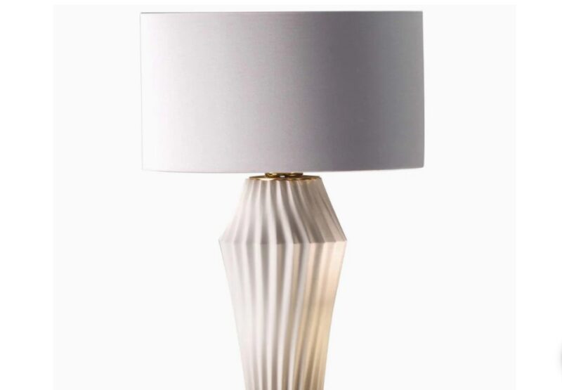 Vertigo Table Lamp – Matt White